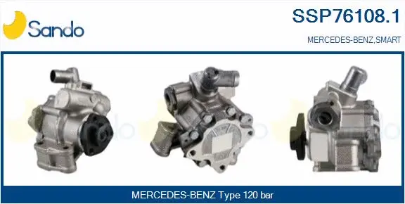 Hydraulic Pump, steering (SSP76108.1)
