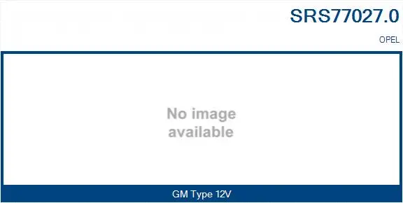Series resistor, electric motor (radiator fan) (SRS77027.0)