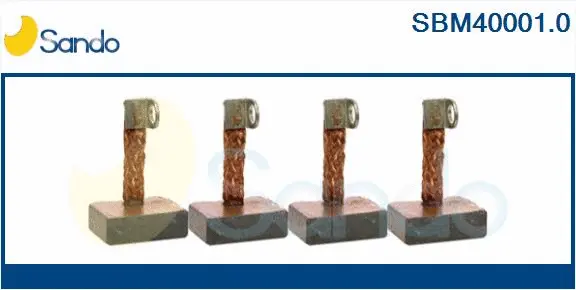 Carbon Brush, starter (SBM40001.0)