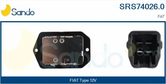 Resistor, interior blower (SRS74026.0)