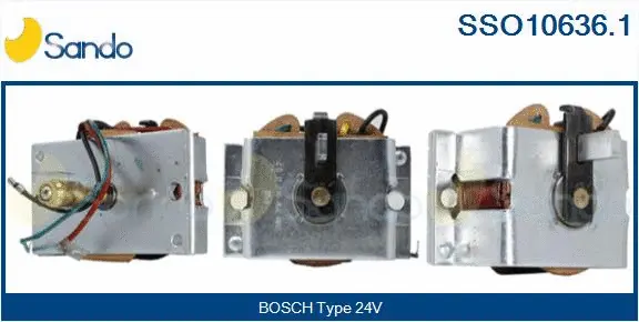 Solenoid Switch, starter (SSO10636.1)