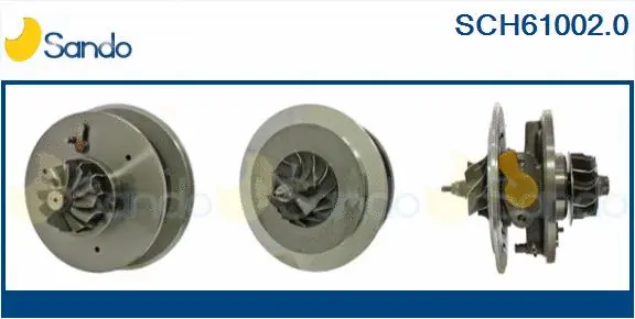 Core assembly, turbocharger (SCH61002.0)