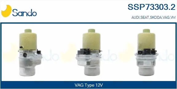 Hydraulic Pump, steering (SSP73303.2)