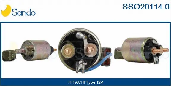 Solenoid Switch, starter (SSO20114.0)