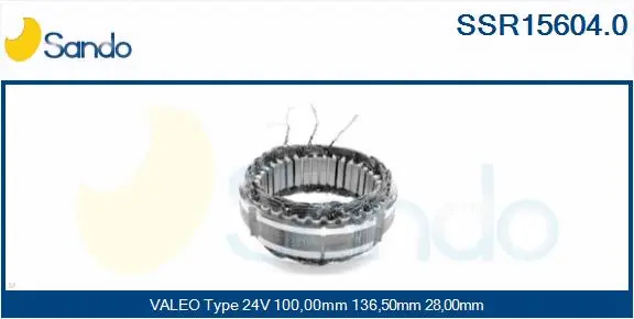 Stator, alternator (SSR15604.0)