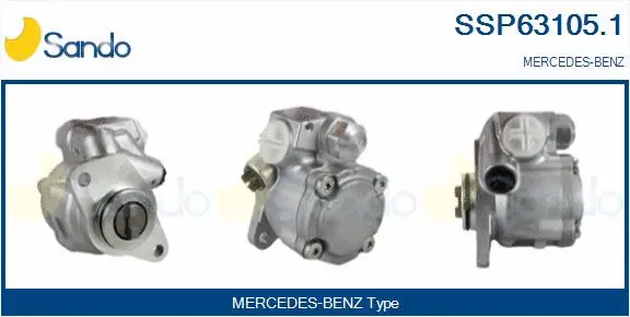 Hydraulic Pump, steering (SSP63105.1)