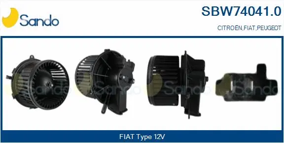 Interior Blower (SBW74041.0)