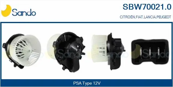 Interior Blower (SBW70021.0)