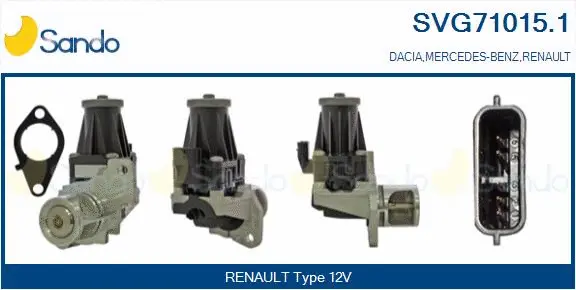EGR Valve (SVG71015.1)