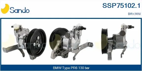 Hydraulic Pump, steering (SSP75102.1)
