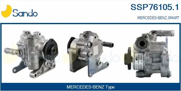Hydraulic Pump, steering (SSP76105.1)