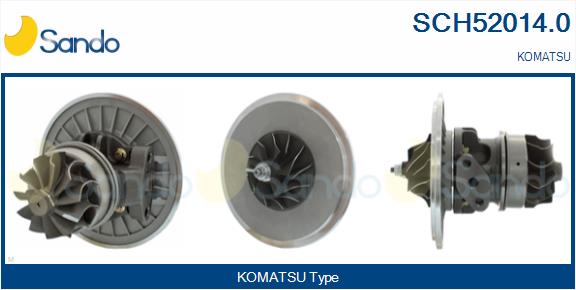 Core assembly, turbocharger (SCH52014.0)