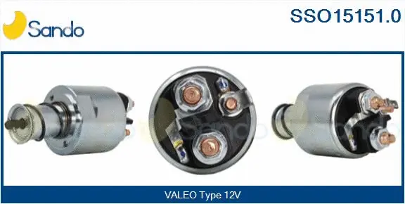 Solenoid Switch, starter (SSO15151.0)
