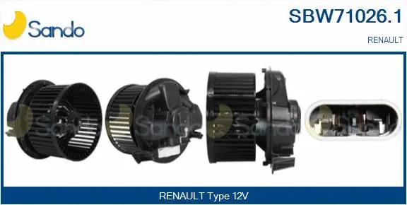 Interior Blower (SBW71026.1)