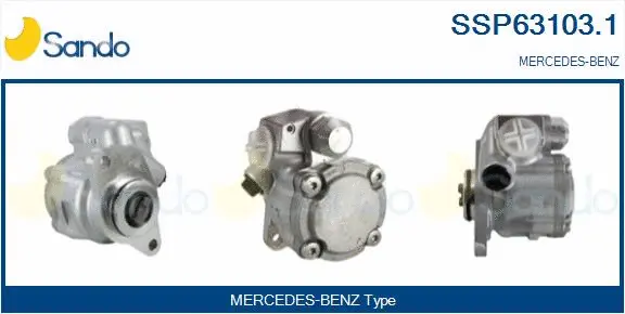Hydraulic Pump, steering (SSP63103.1)