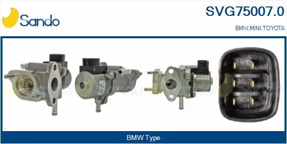 EGR Valve (SVG75007.0)