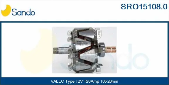 Rotor, alternator (SRO15108.0)