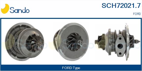 Core assembly, turbocharger (SCH72021.7)
