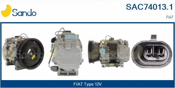 Compressor, air conditioning (SAC74013.1)