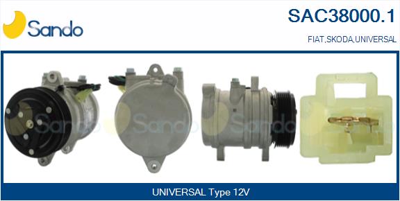 Compressor, air conditioning (SAC38000.1)
