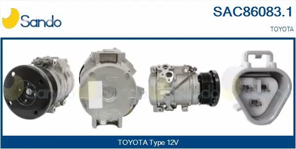 Compressor, air conditioning (SAC86083.1)