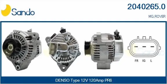 Alternator (2040265.0)