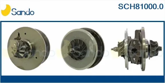 Core assembly, turbocharger (SCH81000.0)