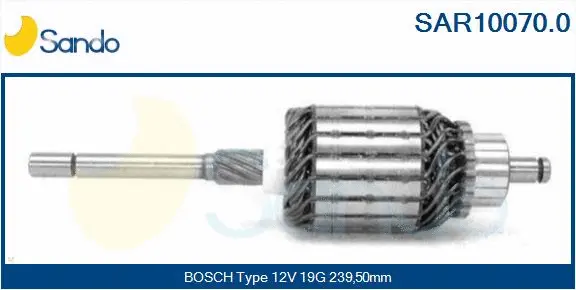 Armature, starter (SAR10070.0)