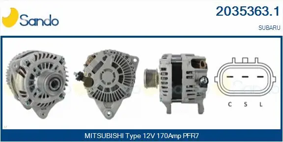 Alternator (2035363.1)