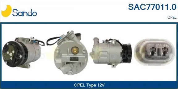 Compressor, air conditioning (SAC77011.0)