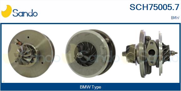 Core assembly, turbocharger (SCH75005.7)