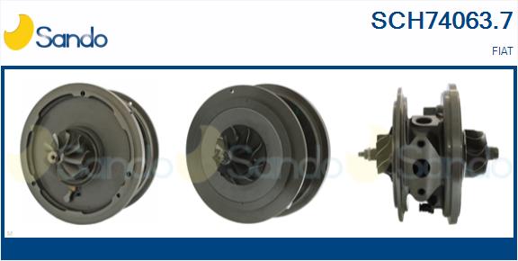 Core assembly, turbocharger (SCH74063.7)