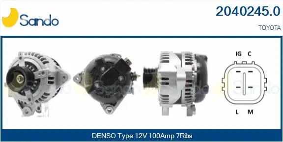 Alternator (2040245.0)