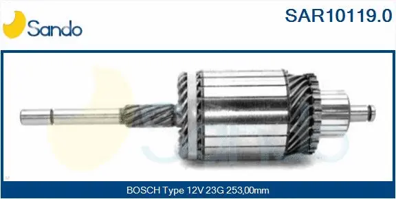 Armature, starter (SAR10119.0)