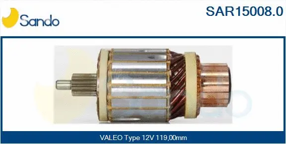 Armature, starter (SAR15008.0)