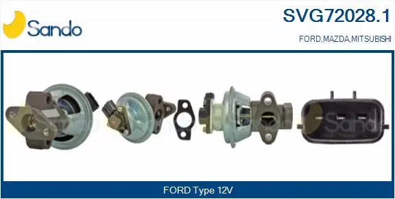 EGR Valve (SVG72028.1)