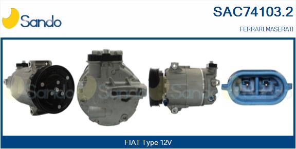 Compressor, air conditioning (SAC74103.2)