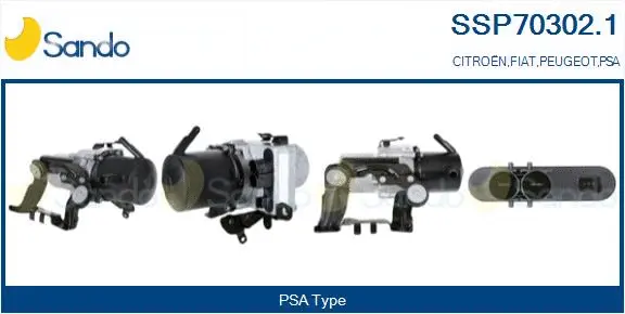 Hydraulic Pump, steering (SSP70302.1)