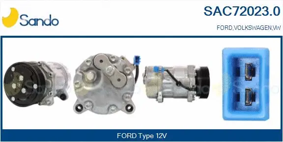 Compressor, air conditioning (SAC72023.0)