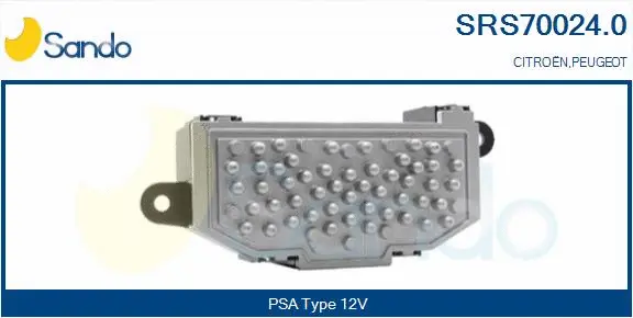 Resistor, interior blower (SRS70024.0)