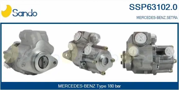 Hydraulic Pump, steering (SSP63102.0)