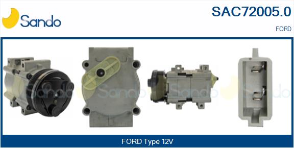 Compressor, air conditioning (SAC72005.0)