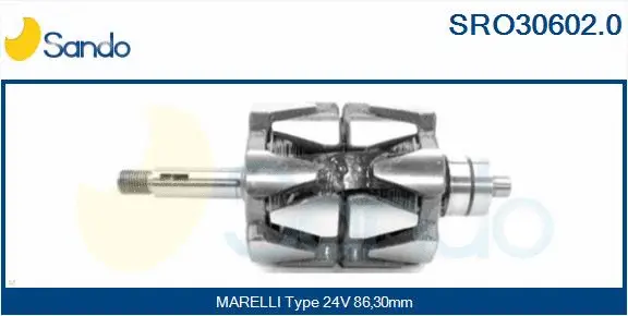 Rotor, alternator (SRO30602.0)