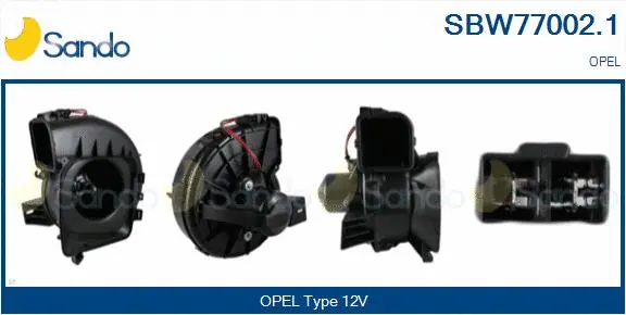 Interior Blower (SBW77002.1)