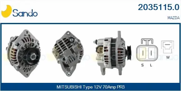 Alternator (2035115.0)
