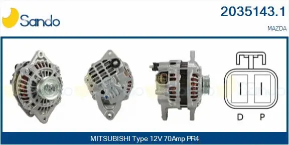 Alternator (2035143.1)