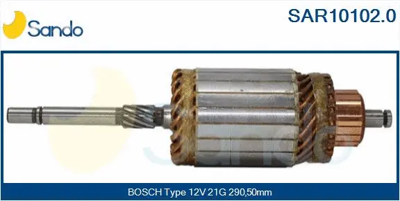 Armature, starter (SAR10102.0)