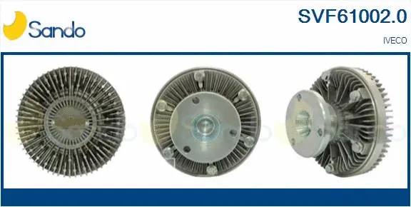 Clutch, radiator fan (SVF61002.0)