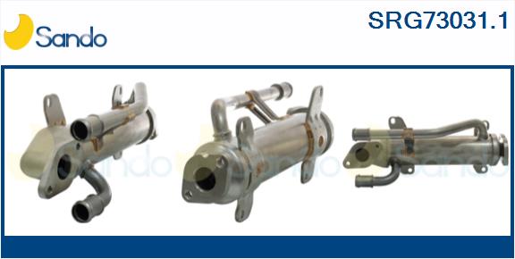 Cooler, exhaust gas recirculation (SRG73031.1)