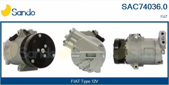 Compressor, air conditioning (SAC74036.0)